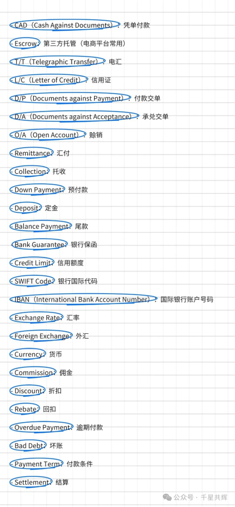 干货 | 外贸人必学！这些英文单词撑起你的国际生意场